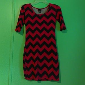 Medium Rue21 Chevron Dress